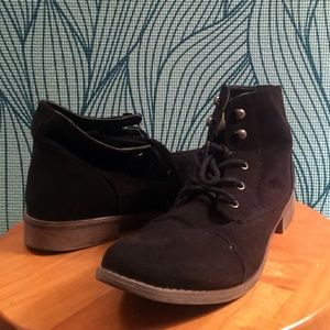 Brash Black Booties